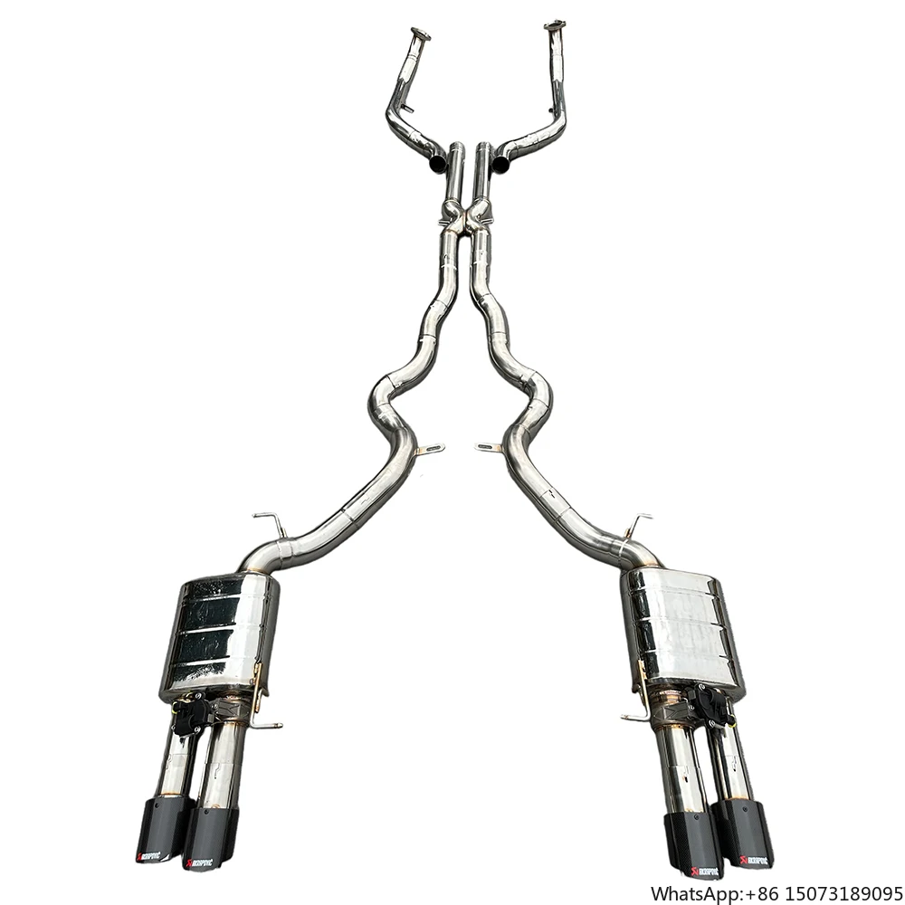 

High Quality Racing Catback Exhaust for M5 F10 4.4t Ss 304 With Valve Escape Car Exhaust Pipe