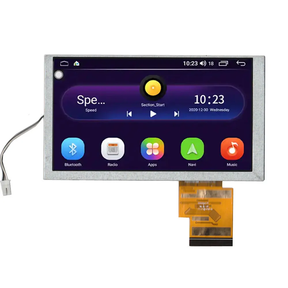 

6.2 Inch HSD062IDW1 A00 A01 HSD062IDW1 A02 7300101364 E242868 CLAA062LA01 Car DVD GPS Navigation LCD Display Screen Touch panel