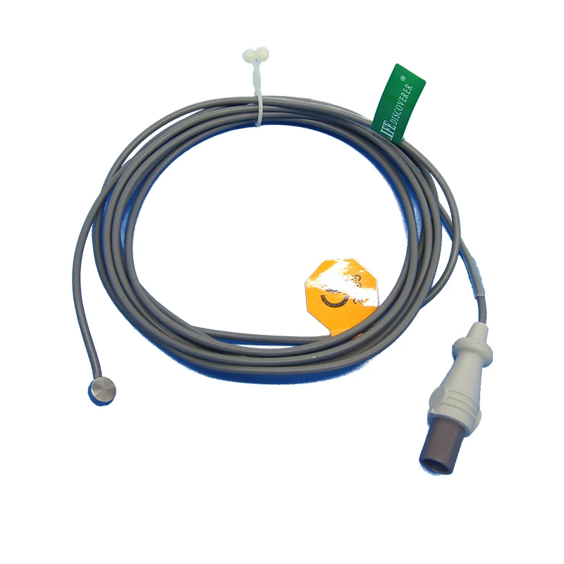 Reusable Temperature Probe for PHILI Monitor,Adult/infant Skin Surface/Esophageal/Rectal TEMP Sensor and Adapter.