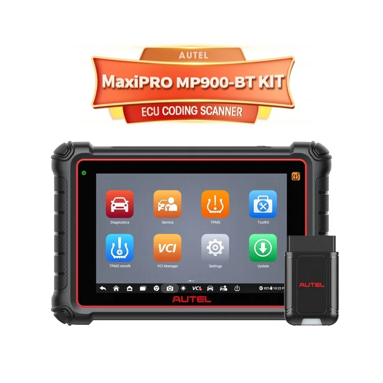 

Original Autel MaxiPRO MP900-BT KIT Automotive Diagnostic Tool Car Code Reader Diagnostic Tool Bidirectional Scan For All Cars