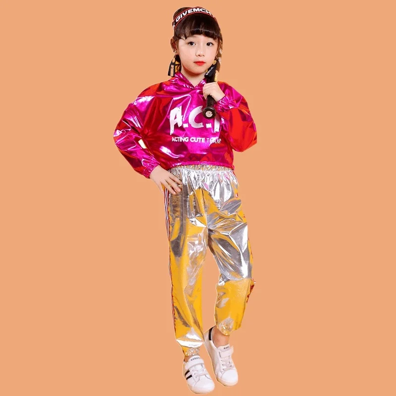 

Autumn Winter Children's Performance Boys And Girls Cheerleading Hip-Hop Sets Student Sports Meet Jazz Dance Costumes