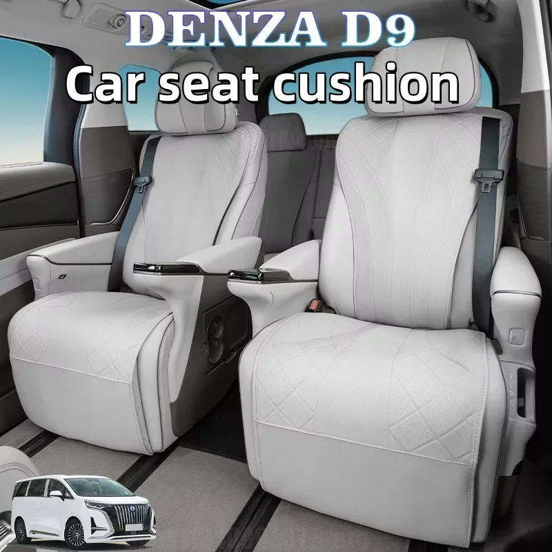 

For Tengshi D9 Suede Seat Covers, Seat Protection Pads, Ventilated, All-Season, Scratch-Resistant, Car Interior Accessories