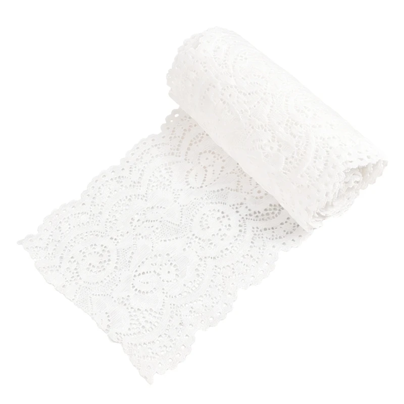 Dehnbarer Besatz zum Veredeln und Nähen von Kleidung, 10 x 2 Yard, weiches, gewelltes Band für Stoffhandwerk und – Detail 1