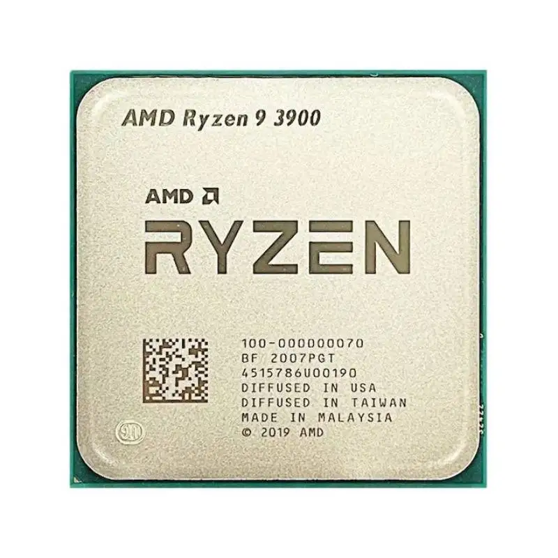 R9 3900 CPU AMD R'yzen 9 3900 3,1 GHz CPU de doce núcleos y 24 hilos Procesador Socket AM4