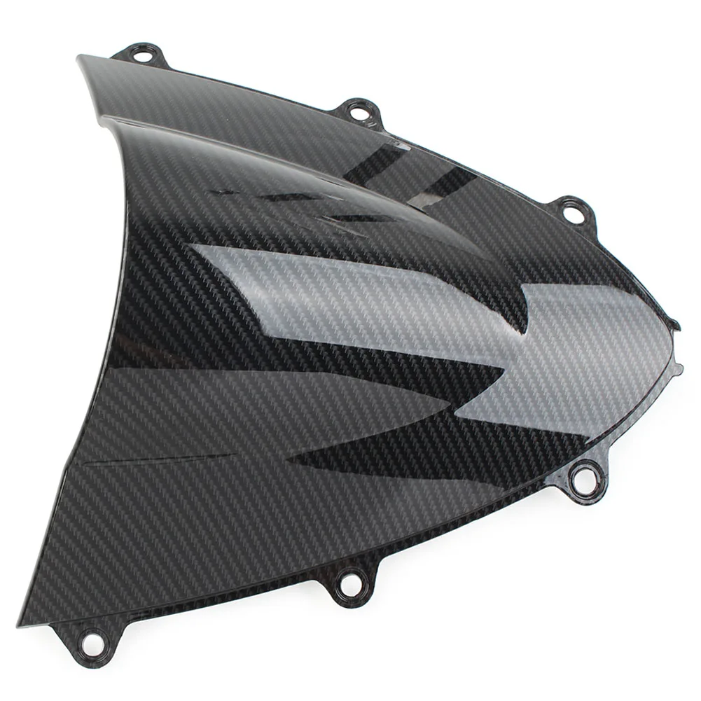 New Motorcycle Double Bubble Windshield Carbon Fiber ABS Wind Shield for Honda CBR 1000 RR Fireblade 2008 2009 2010 2011