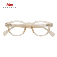 Marca Meeshow, gafas de lectura para mujer, elegante montura de cristal, gafas vintage, gafas redondas de tendencia para hombre, lectores + 1,75 + 2,5 1513