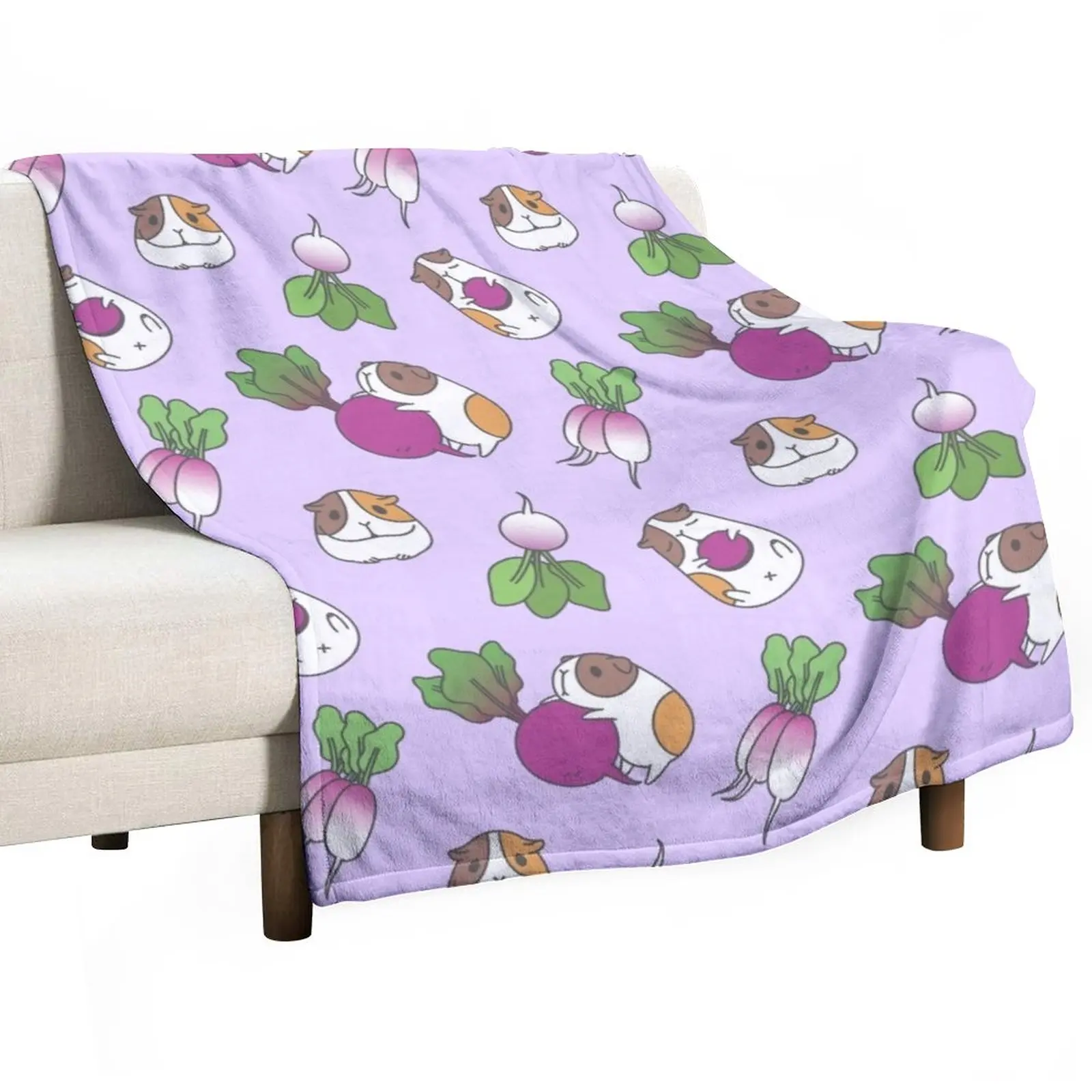 

Guinea Pig Pattern Throw Blanket Soft Big Blanket Baby Blanket Shaggy Blanket Luxury Designer Blanket