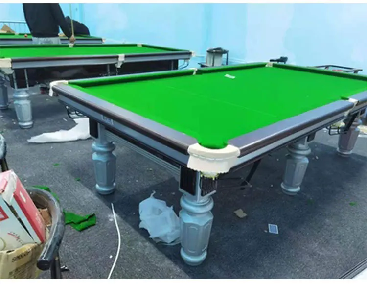 Full Size Chinese 8 Ball Pool Table Ready to Play Commercial Grade Chinese 8 Ball Billiard Table Heavy Dutypromote sales