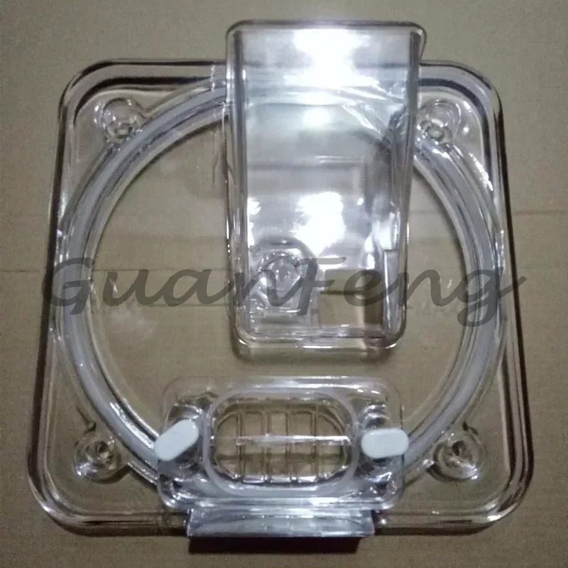 Ice Cream Machine Spare Parts Front Plastic Baffle with Nut for  BQL-112Y Hard Ice Cream Machine Replacement