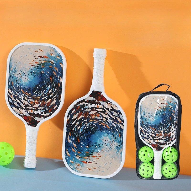 مجموعة مجاديف كرة البيسبول، مقابض مضادة للانزلاق، مضرب تنس الشاطئ، مضرب Usapa المعتمد خفيف الوزن للرياضات الخارجية للرجال والنساء #1