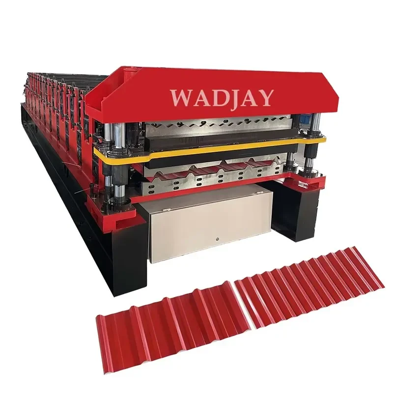 Double Layer Roofing Sheet Roll Forming Machine
