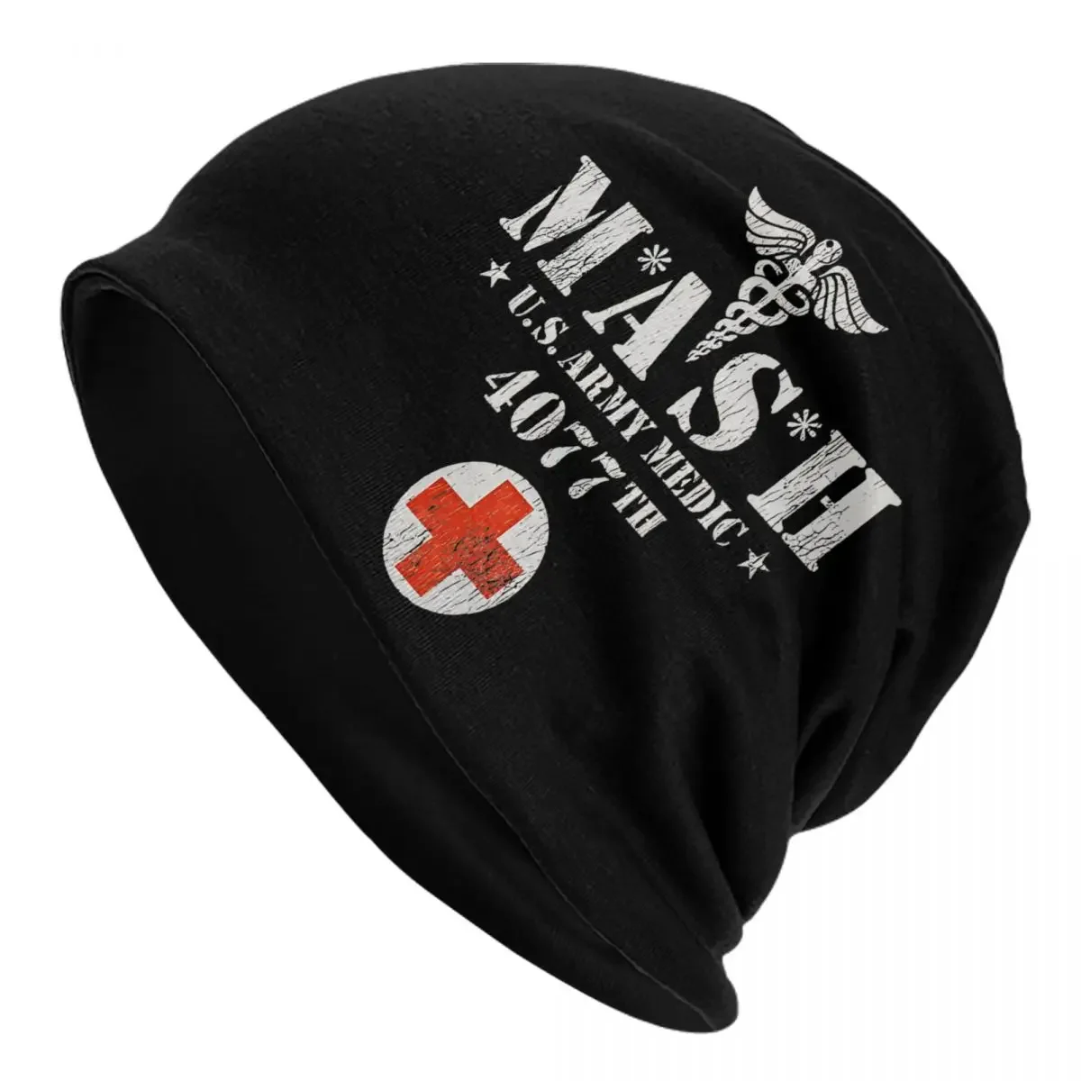 Mash TV Show Bonnet Hat Hip Hop Skullies Beanies Hats 4077 Alan Alda War for Men Women Knitting Hats Spring Thermal Elastic Caps