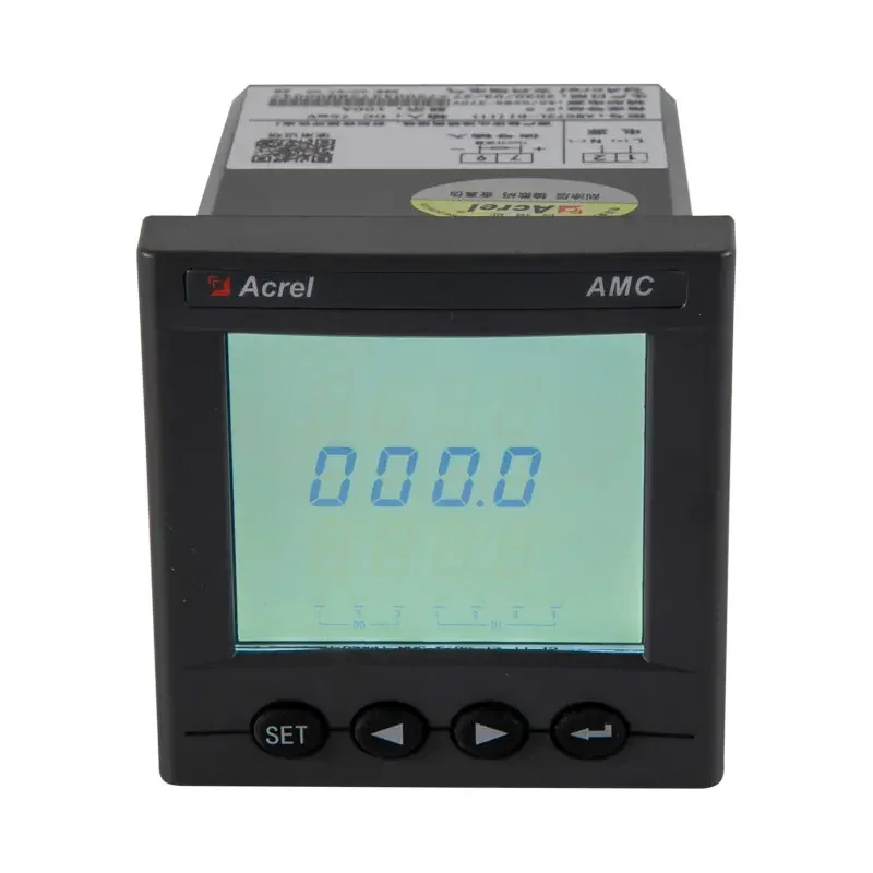

Panel Mounted Acrel Rs485 Modbus-RTU 1-Circuit DC Current Ammeter LCD Display For Power Distribution Cabinet