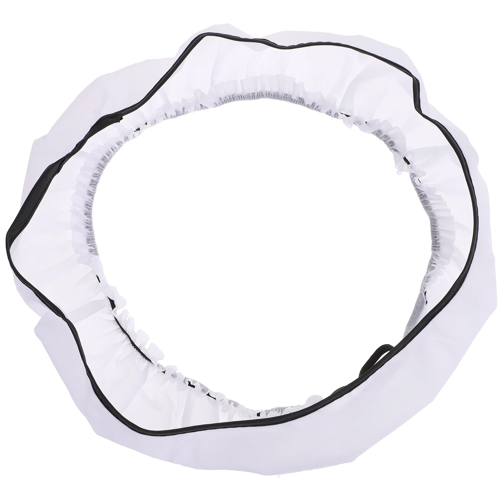 

14 Inch Foldable Ring Light Diffuser 75W 600W Equivalent Softbox For Photography Video Portrait Flash White Easy Carry