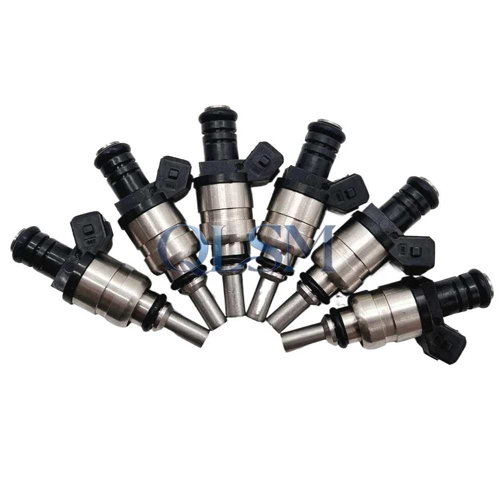 6PCS 1427240 Fuel Injector For BMW 320i 325i 330i 525i 530i X3 X5 Z4 13537546244 Injector Petrol Nozzle Bico