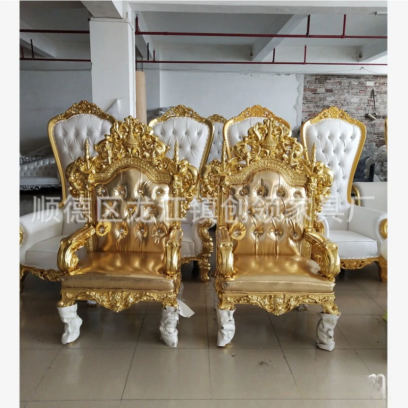 Factory direct sales of luxury Taishi chairs, banquet chairs, European luxury Taishuang chairs, high-end wedding chairs