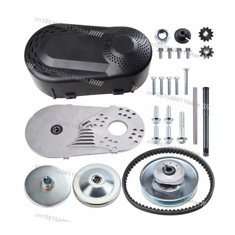 30 Series Hydraulic Torque Converter 3/4 inch  Mini Bicycle Clutch 10T 40/41 and 12T 35 Chain Drive Wheel Shaft Replacement Kit