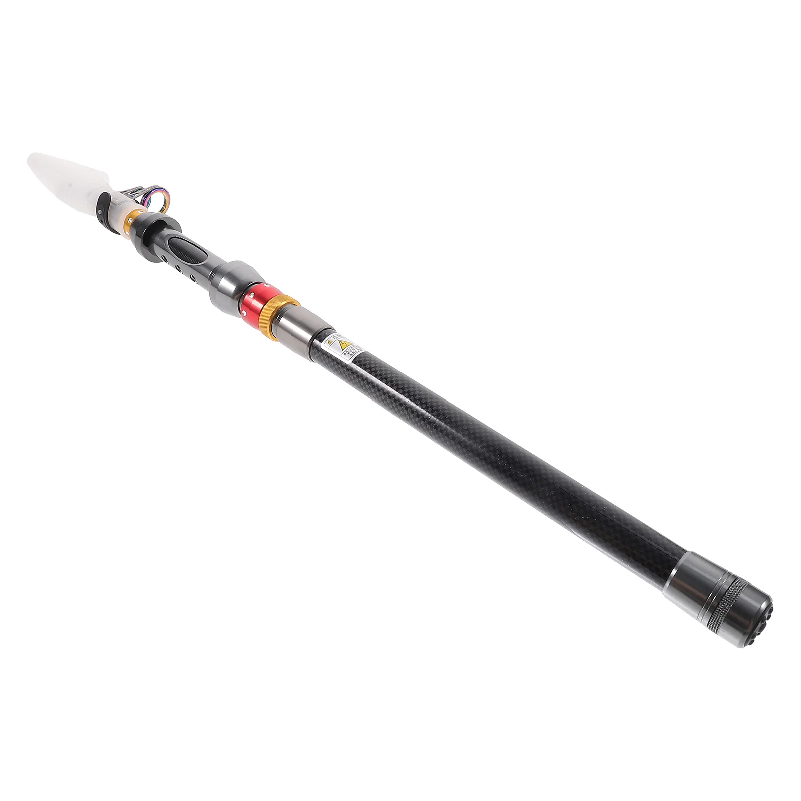 

2.1M Telescopic Fishing Rod Retractable Pole Portable Eva Handle Strong Structure Magnetizing Ring Heavy Duty Large Tension