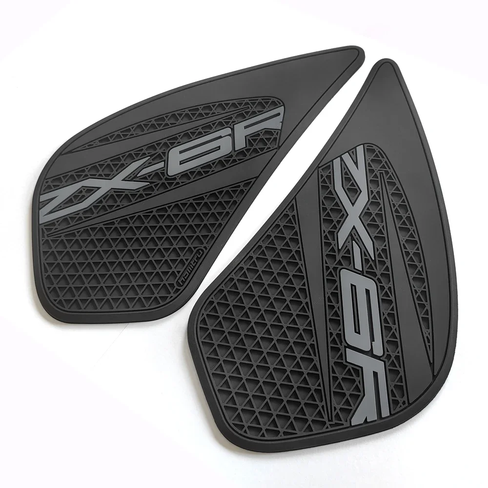 

Motorcycle Fuel Tank Anti-Slip Mat Legs Rubber Protective Sticker Pad Accessories For Kawasaki ZX-6R ZX6R 2009-2016