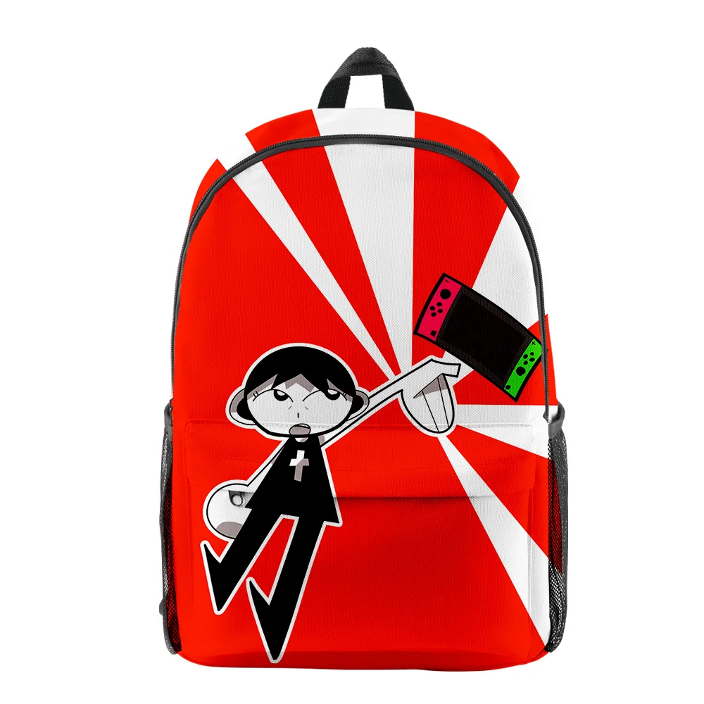 

Cartoon Youthful Subway Midnight Game Student School Bags Notebook Backpacks 3D Printed Oxford Waterproof Boys/Girls Travel Bags