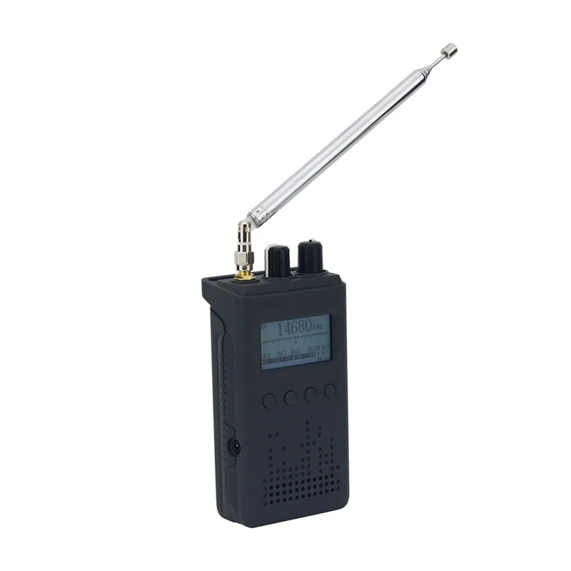 MAG662 TEF6686 DSP Full Band Radio FM/LW/MW/SW Radio Receiver With Screen Antenna Black