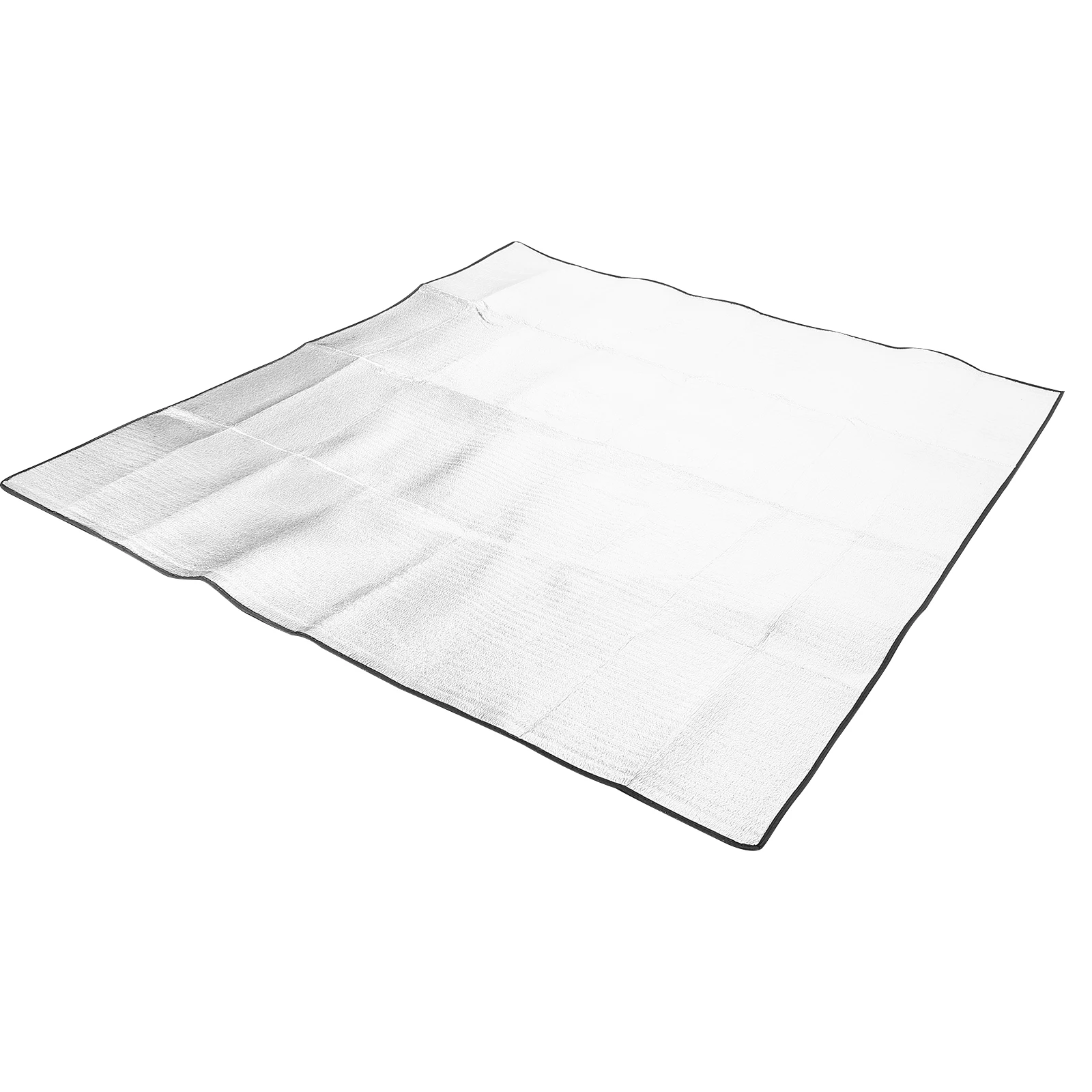 

Outdoor Camping Mat Aluminum Foil Insulated Picnic Pad Lightweight Portable Tent Gear Floor Mats Silver Color Blanket
