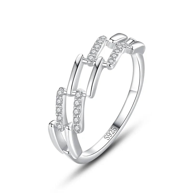 

Новое поступление 2023 года, ювелирные изделия Bijoux Pour Femme, кольца из серебра 925 пробы для девочек, красивые