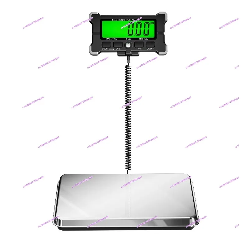 440 pounds, 200 kilograms USB stainless steel luggage floor scale, stainless steel luggage scale