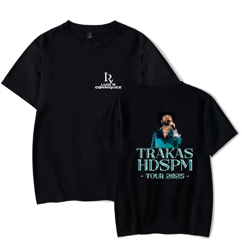 

Luis R Conriquez Trakas Hdspm Tour Merch T-Shirt Men Women T-Shirt Trendy Streetwear Short Sleeve Tee