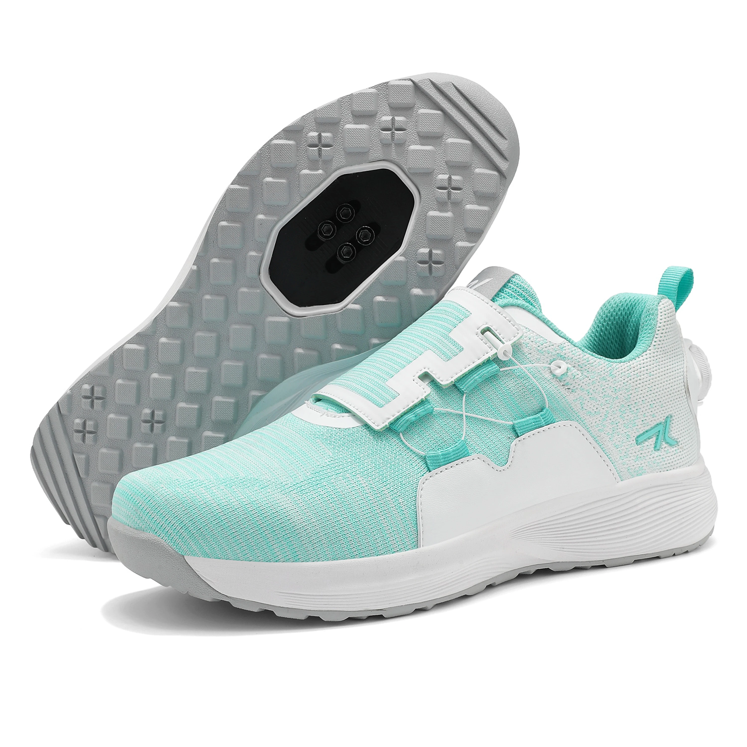 2025 رجل الجبلية الدراجات حذاء رياضة تنفس زوجين عادية دواسة دراجة أحذية النساء شقة المربط Selflocking أحذية ركوب الدراجات الجبلية