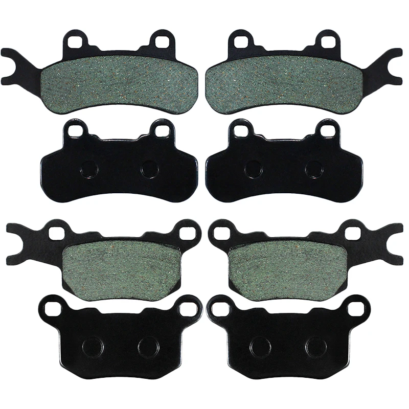 Cyleto Motorcycle Front Rear Brake Pads for CAN AM Defender XT Cab 799 976 DPS 2016 HD8 799 976 17-21 Traxter HD8 HD10 2017-2021