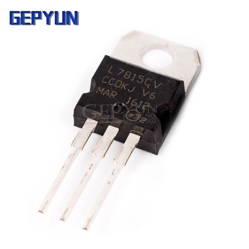 10PCS L7815CV TO220 L7815 TO-220 7815 LM7815 MC7815 stabilivolt voltage-regulator tube Gepyun