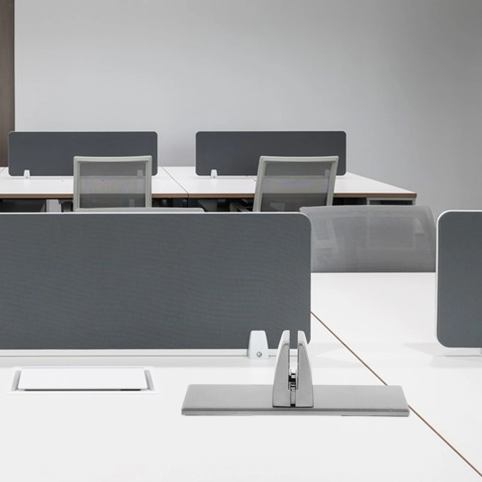 

Screen Divider Clamp Extended Mobile Vertical Panel Holder For Office School Conference Room Desk Partition Support Clip