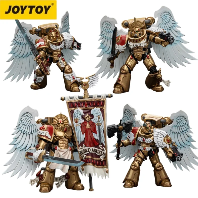 1/18 JOYTOY アクションフィギュア 40K ブラッドエンジェルズ サンギナリーガード アニメモデル玩具