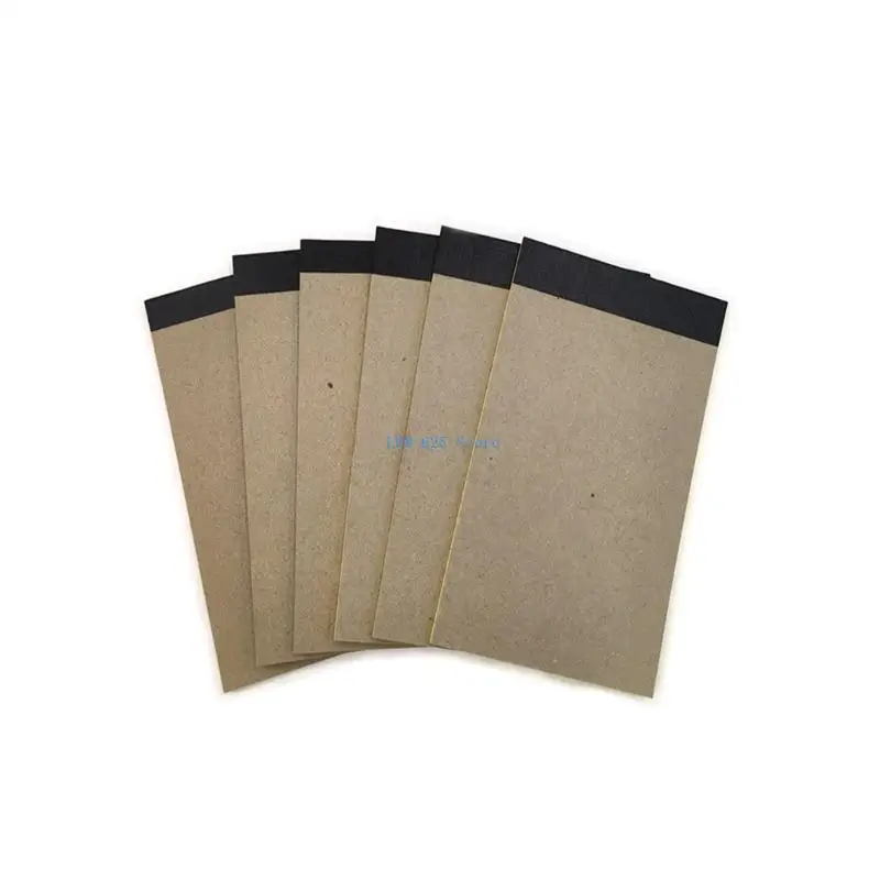 41qa Blank Lineed Botpads Mini Pocket Notepbook, 6pcs 3x5inc