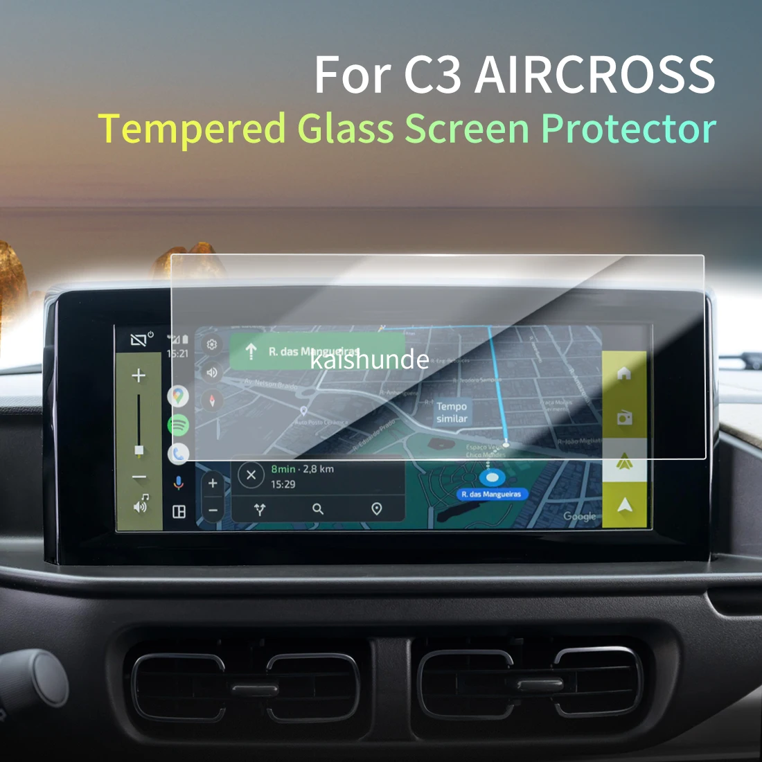 

Car Stickers Meters Protector For25 Dongfeng Citroen C3 AIRCROSS Tempered Glass Protective Film Display Navigation Vehicle