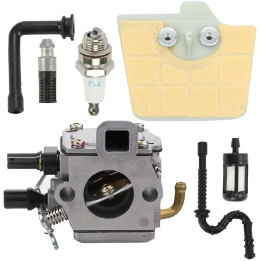 Карбюратор + воздушный фильтр + штепсельная вилка + комплект топливной линии для Stihl 034036 MS340 MS360 для Zama C3A-S31A Carb бензопилы