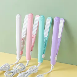 New Mini Hair Curler Portable Curling Iron Ceramic Corrugate Dry Wet Volume Fluffy Curls Hair Styling Appliances  Dropshipping