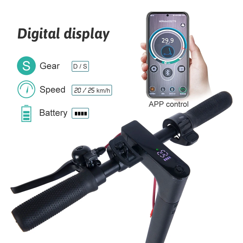 سكوتر كهربائي E9pro بقدرة 350 وات 7.5 أمبير في الساعة صغير وخفيف الوزن وقابل للطي ومحمول