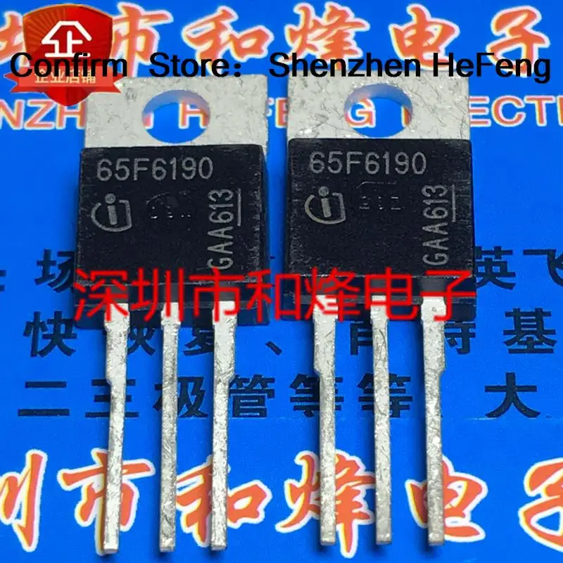 5PCS-10PCS 65F6190 IPP65R190CFD  TO-220 650V 57.2A  Original On Stock Quicky Shipping