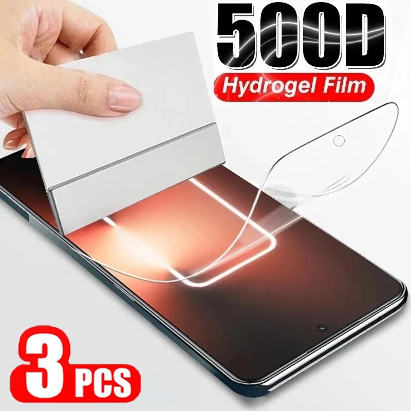 3pcs hydrogel fólia számára realme GT Ráksejt 5 3T 3 2T 2 Hamis színben tüntet fel Hátvéd számára realme GT5 GT 2 5G mestek Feltét GT 2 mestek Kutat fólia