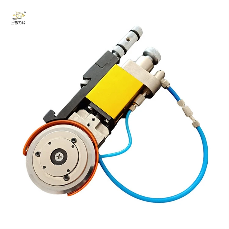 Machine à refendre industrielle, Type cisaillement, couteau pneumatique