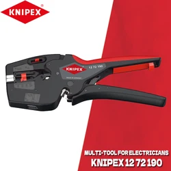 KNIPEX 12 72 190 NexStrip Multi-Tool for Electricians Automatic Wire Stripper Knipex Hand Tools 1272190