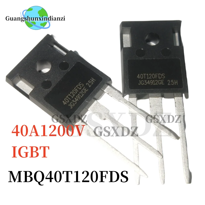 10pcs New Imported Original MBQ40T120FESTH MBQ40T120FES MBQ40T120 40T120FES 40T120 TO-247 IGBT Single Pipe 40A 1200V