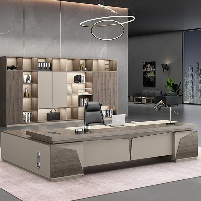 Computer Desks Automatic Desk Cute Accessories Elevable Motion Office Executive Standing Gaming Height Reception Lifting Chair view 3