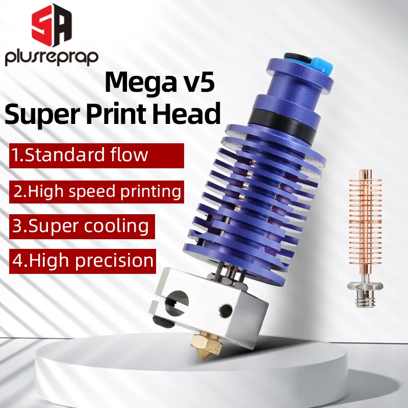 Bi-Metal Heat Break V5 Hotend V6 Nozzle for ANYCUBIC I3 MEGA X S Mega Pro Chiron DIY Ender-3 CR10 Super All Metal Printer Head