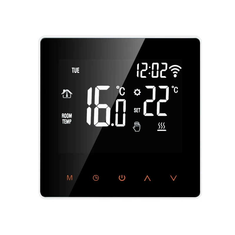 WiFi Smart Thermostat, Electric Floor Heating Water/Gas Boiler Temperature Remote Control for Home, Alexa