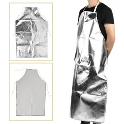 Heat Apron for Barbecue,Heat Resistant Apron,High Temperature Working Apron,1000 Degree Heat Resistant Aluminum Foil Apron