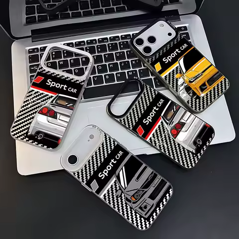 Sport Classic Racing Car Phone Case Tecno Pova Spark Go 30C 20 7 Pova 6 Camon 40 30S 15 itel P36 A48 S23 Pro 5G Matte Back Cover