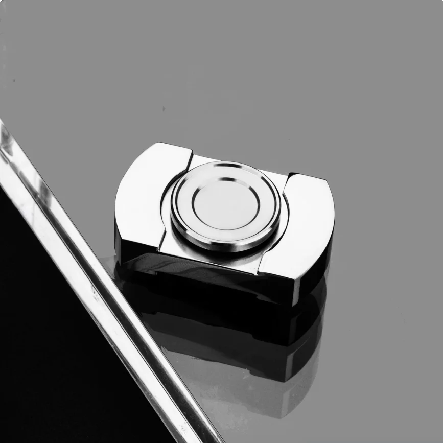 EDC Fidget Spinner EDC Metal Gyro Stainless Steel Hand Stress Reliever Toys for Adult Office Anxiety Autism